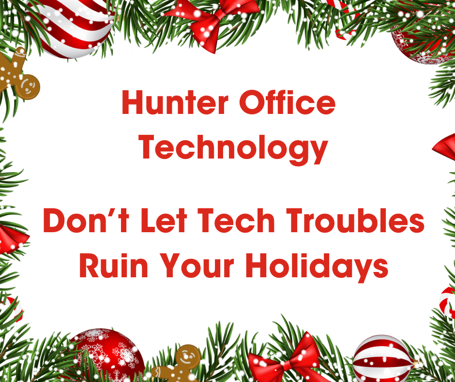 Get your tech issues sorted before the New Year